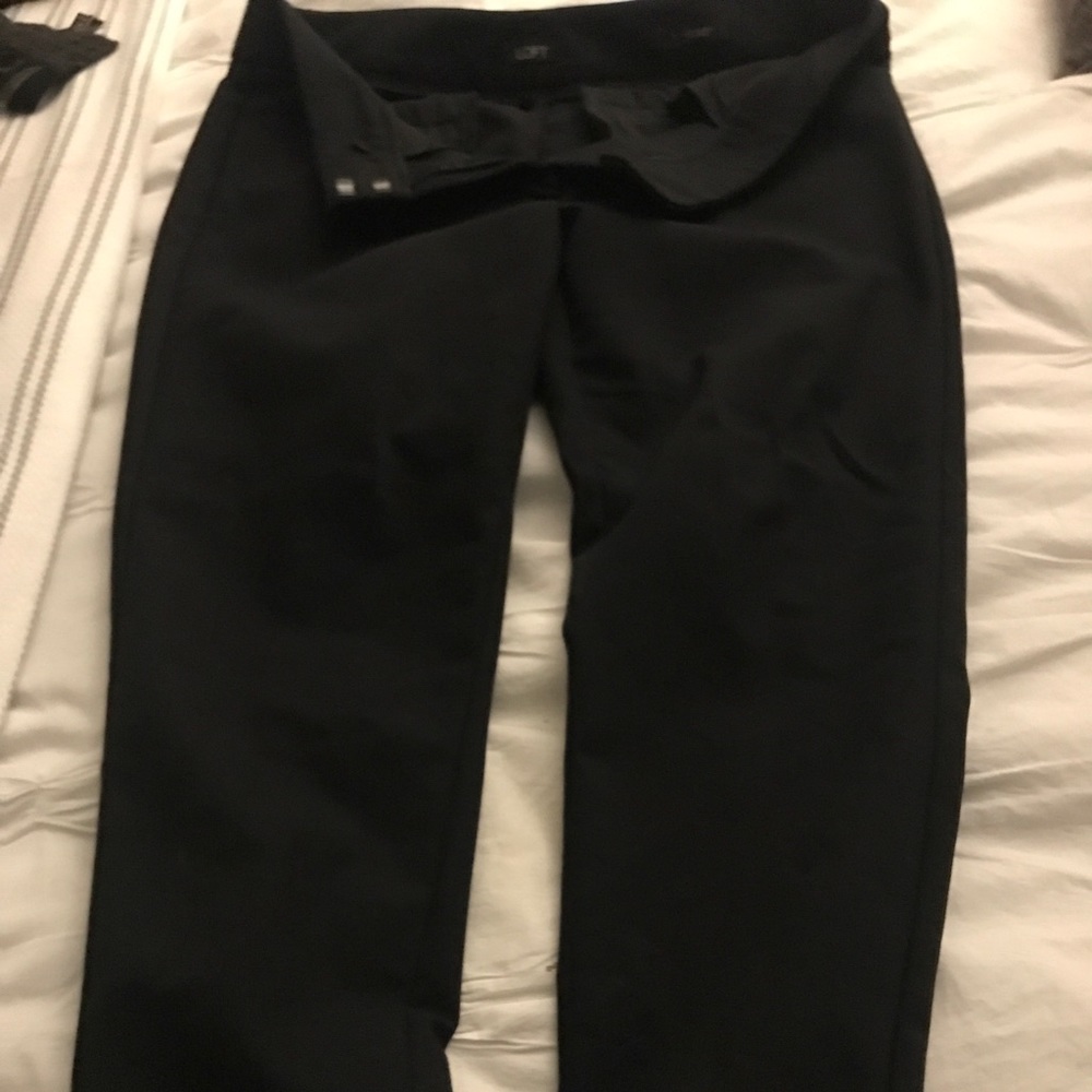 Ann Taylor Loft black skinny pants